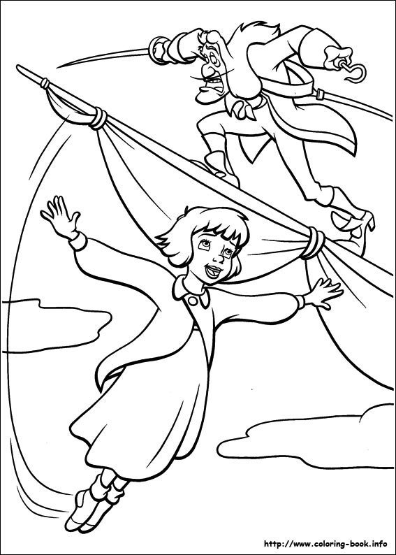 Peter Pan 2 coloring picture